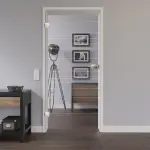 Wohnmilieu mit Modell 368 negativ Glastür