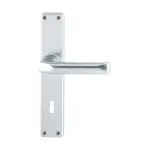 Innentür-Drücker London Alu Natur Langschild – HOPPE