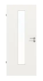 Frontbild von Weiß RAL 9016 LA 24 Basic Durat Innentür - Huga