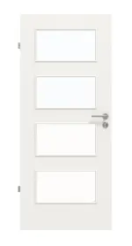 Frontbild von Weiß RAL 9016 LA 9 Basic Durat Innentür - Huga