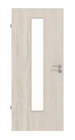 Frontbild von Eiche lasiert LA 24 Basic Durat Innentür - Huga