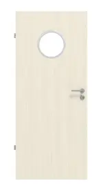 Frontbild von Lärche lasiert LA Bullauge Basic Durat Innentür - Huga