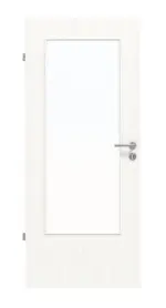 Frontbild von Pino Weiß DIN-LA Basic Durat Innentür - Huga