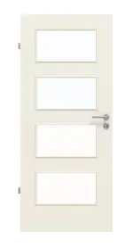 Frontbild von Weiß ähnlich RAL 9010 LA 9 Basic Lack Innentür - Huga