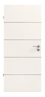 Bild von Weißlack 9010 Lisenen Optima Innentür - Jeld-Wen