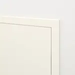 Detailansicht der geschlossenen Tür von Innentür-Set Klassik Weiß A 223 PortaLit Stumpfeinschlagend mit Zarge und Drücker