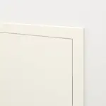 Detail geschlossen Innentür-Set Klassik Weiß RAL 9010 WestaLack Stumpfeinschlagend, Zarge, Drücker 