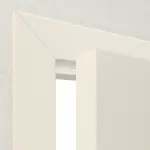 Detail 1 Innentür-Set Uni Weißlack Optima Stumpfeinschlagend mit Zarge und Drücker
