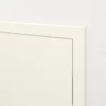 Detail 2 Innentür-Set Uni Weißlack Optima Stumpfeinschlagend mit Zarge und Drücker