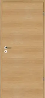 Frontansicht von Eiche Quer Living Echtholzfurniert Optima Innentür - Jeld-Wen