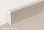 Endkappe für Sockelleisten weiß - Kaindl 1