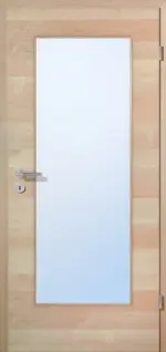 Bild von Ahorn kanad. Quer Living LÖ 20 Echtholzfurniert Optima Innentür - Jeld-Wen