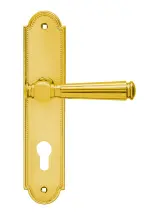 Schöntal Langschild L260/78 Messing PZ - Karcher Design