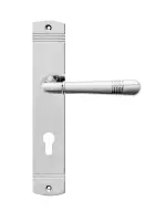 Montmartre L270 Chrom Langschild Zimmertürgarnitur PZ - Karcher Design