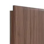 Runde Türkante Lineo-Innentür von Westag in Nussbaum noce