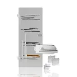 Bild von Bukarest Mattierung Glastür mit Motiv klar Kompakt inkl. Beschlagset - Erkelenz