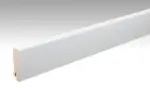 Neutrale, weiße Fußleiste Profil 15 MK (2380 x 16 x 60 mm) - MEISTER