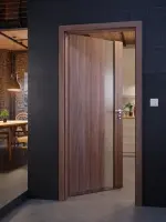 Milieuaufnahme 2 Lineo-Innentür von Westag in Nussbaum noce