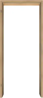 Bild von Brandschutzzarge Ahorn kanad. Echtholzfurniert eckiger Kante - Jeld-Wen