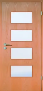 Bild von Buche Quer Living LÖ 40 Echtholzfurniert Optima Innentür - Jeld-Wen