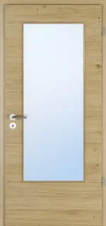 Bild von Eiche europ. astig Quer Living LÖ 23 Echtholzfurniert Optima Innentür - Jeld-Wen