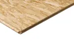 Detailansicht von EGGER OSB3-Verlegeplatte ungeschliffen mit Nut und Feder 2050 mm x 675 mm x 22 mm 