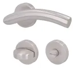 Peking II - R mit Cliprosette mit WC-Schloss - Südmetall