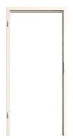 Bild von Klassik Weiß A 223 PortaLit Zarge (Rundkante) - Westag