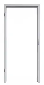 Bild von Hellgrau GetaLit Zarge (Rundkante) für Brandschutztür - Westag