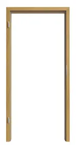 Bild von Eiche Hell EiB 310 PortaLit Zarge (Rundkante) - Westag