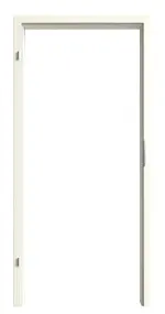 Bild von Lackweiß RAL 9010 (DE223)  Zarge (Rundkante) für Wohnungseingangstür - Westag