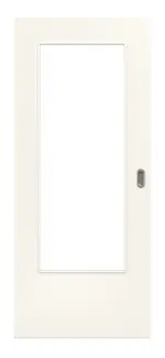 Bild von Schiebetür Weißlack RAL 9010 Premium LA-DIN