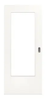 Bild von Schiebetür Weißlack RAL 9016 Premium LA-DIN