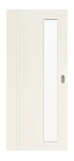 Bild von Linea 01 LA-02 Schiebetür Weißlack Premium