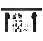 Schiebetürsystem Basic Schwarz für Holztüren - Intersteel