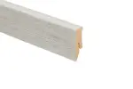 Sockelleiste Eiche PADUA folienummantelt 2600 x 50 x 18 mm - Kaindl