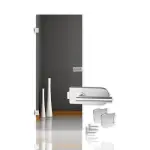 Float Klar Glastür Kompakt inkl. Beschlagset - Erkelenz