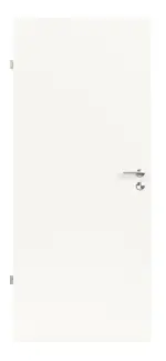 Türblatt von Innentür-Set Arctic Weiß 9016 WestaLack mit Zarge und Drücker