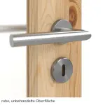 Detailbild der rohen Oberfläche von Typ 02-04-SF 9 Kiefer Massivholz Doppelflügeltür inkl. Zarge - Kilsgaard