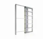 Aufbau von Unico Luce EF Schiebetürsystem für Glastüren in Trockenbau - Eclisse