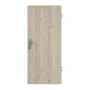 Frontansicht von HÖRMANN Wohnungseingangstür Gebürstete Lärche hell Duradecor ProLine 