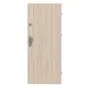 Frontansicht von CLASSEN Wohnungseingangstür Bord Eiche Sonoma 3D Look 