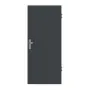 Frontansicht von LEBO Wohnungseingangstür Ultramatt Anthrazit ähnl. RAL 7016 Versio