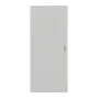Frontansicht von GARANT Feuchtraum-Schiebetür D92-60 Dove Grey Resopal