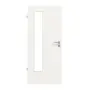 Frontansicht von Weiß RAL 9016 LA 24 bandseitig ProLine Duradecor Innentür - Hörmann