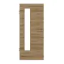 Frontansicht von HÖRMANN Innentür Natureiche quer Duradecor ProLine mit Lichtausschnitt LA 24 bandseitig