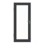 Frontansicht von Anthrazit RAL 7016 LA 27 ProLine Lack Innentür - Hörmann