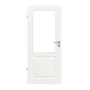 Frontansicht von Carolina 1 LA ClassicLine Weißlack Innentür - Hörmann