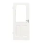 Frontansicht von Carolina 2 LA 2 ClassicLine Weißlack Innentür - Hörmann