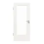 Frontansicht von JELD-WEN Innentür Classic Brillantweiß ähnlich RAL 9016 ExpertLack mit Lichtausschnitt LÖ-33